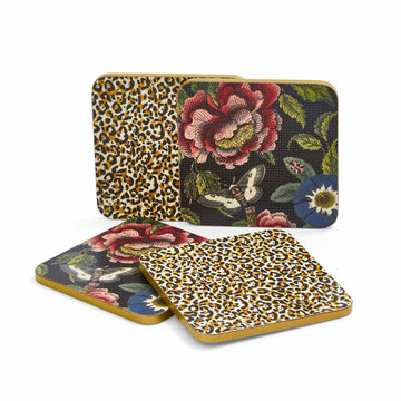 Spode Creatures of Curiosity Coasters, Set of 4