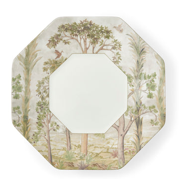 Spode Kit Kemp Tall Trees Octagonal Platter