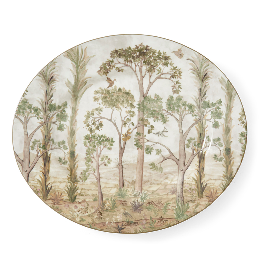 Tall Trees Oval Platter