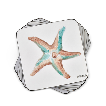 Coastal Shore Coasters, Set of 6
