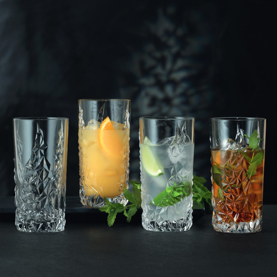 Long Drink Set of 4 - Sculpture
