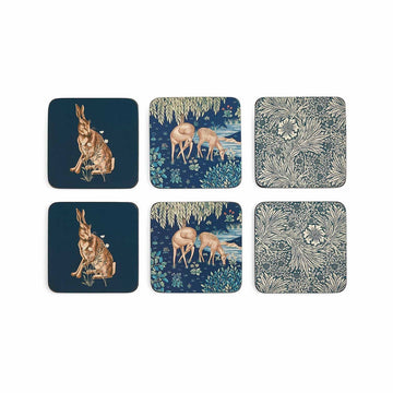 Morris & Co. Wightwick Coasters, Set of 6