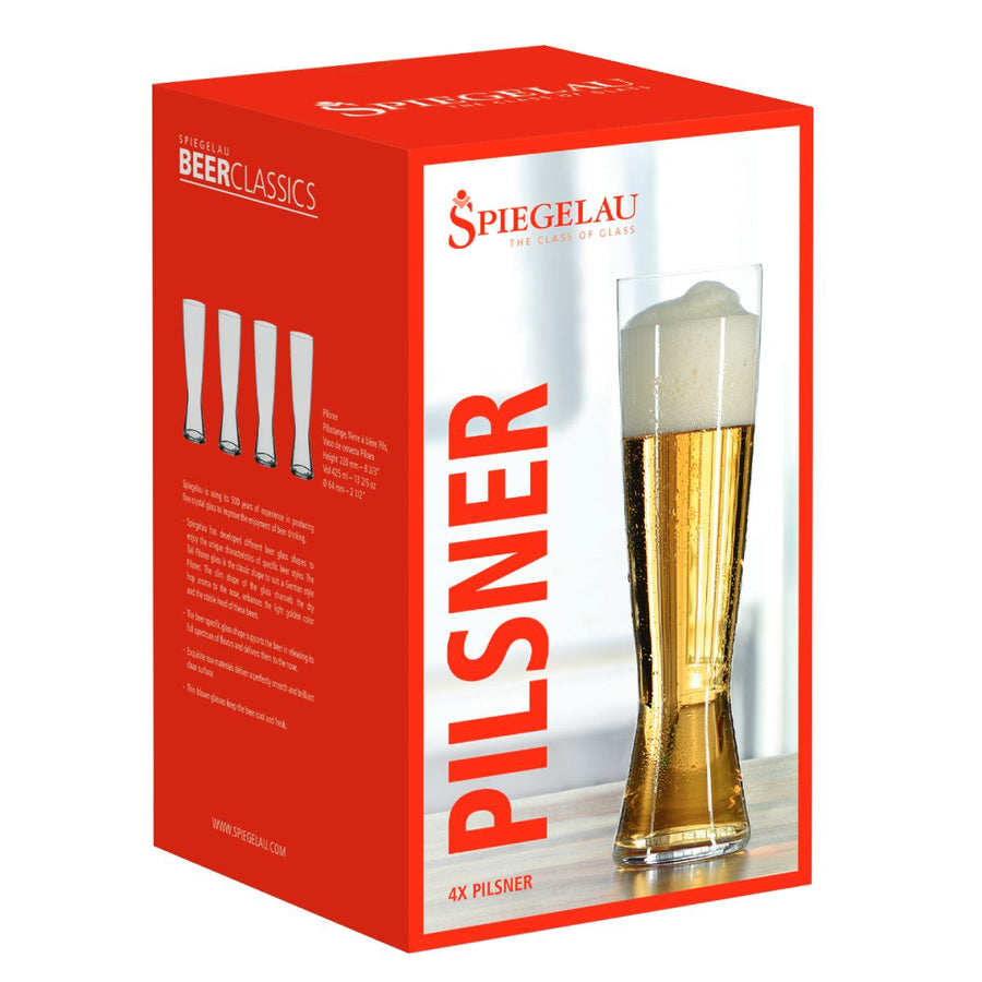 Tall Pilsner Set of 4