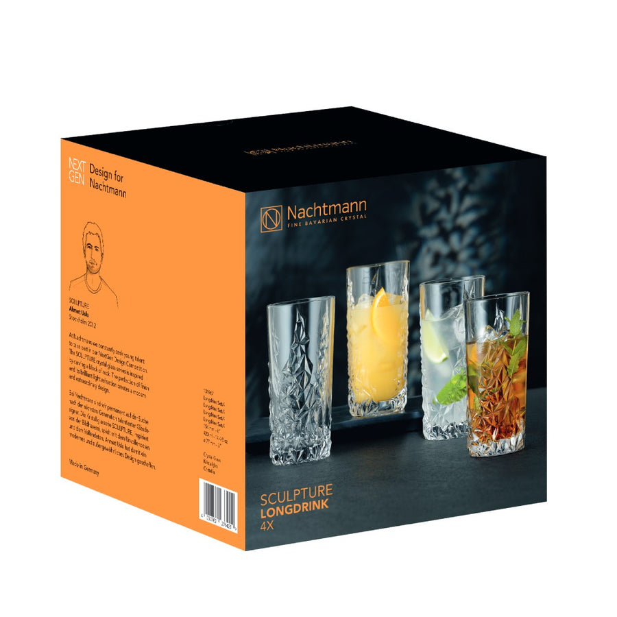 Long Drink Set of 4 - Sculpture