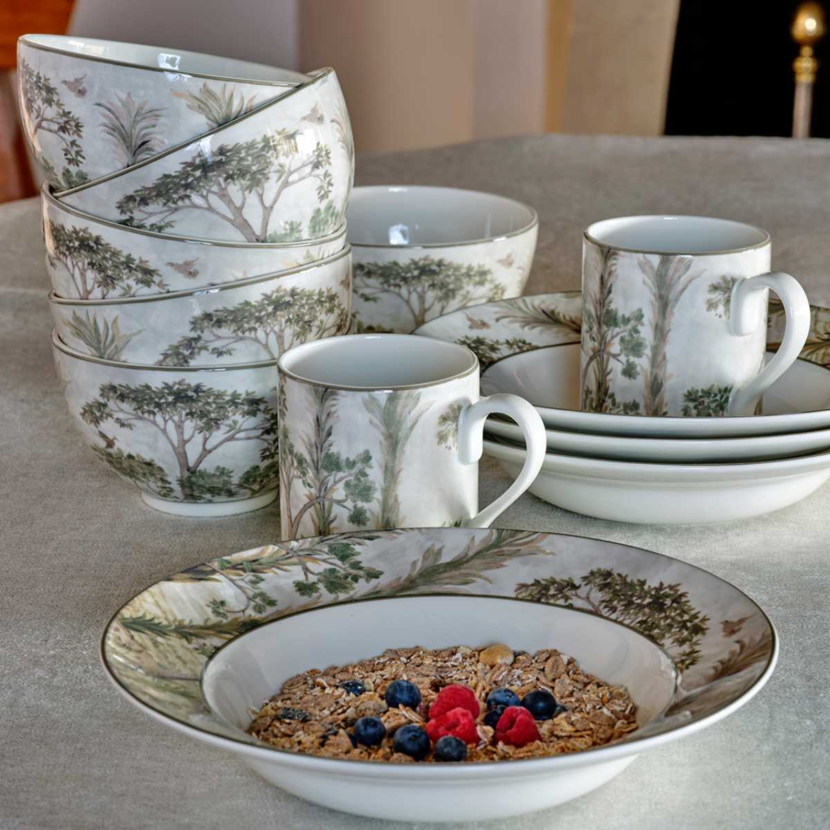 Spode Kit Kemp Tall Trees Mug