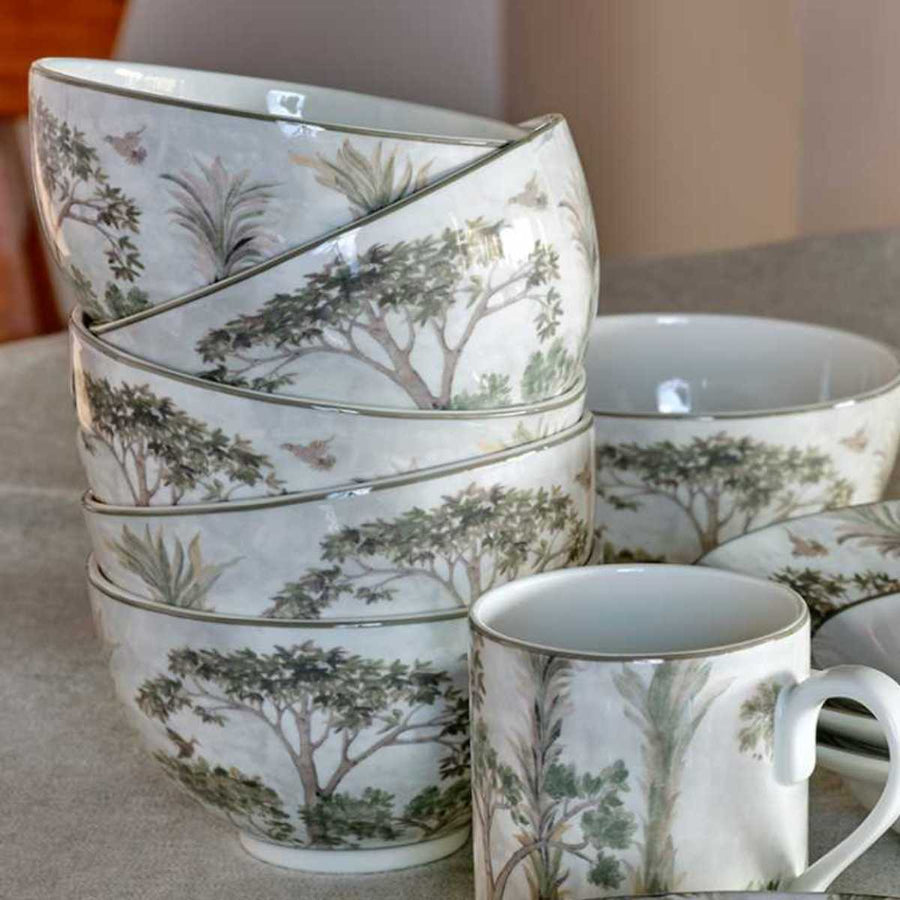 Spode Kit Kemp Tall Trees Rice Bowl