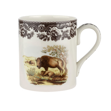 Spode Woodland Bison Mug