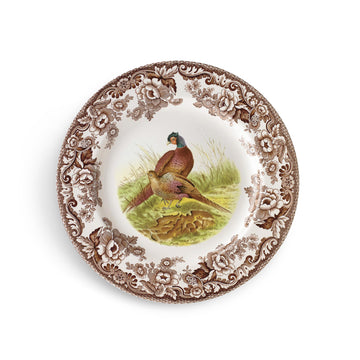 Spode Woodland Pheasant Soup Plate - 9