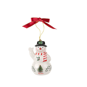 Spode Christmas Tree Snowman Ornament