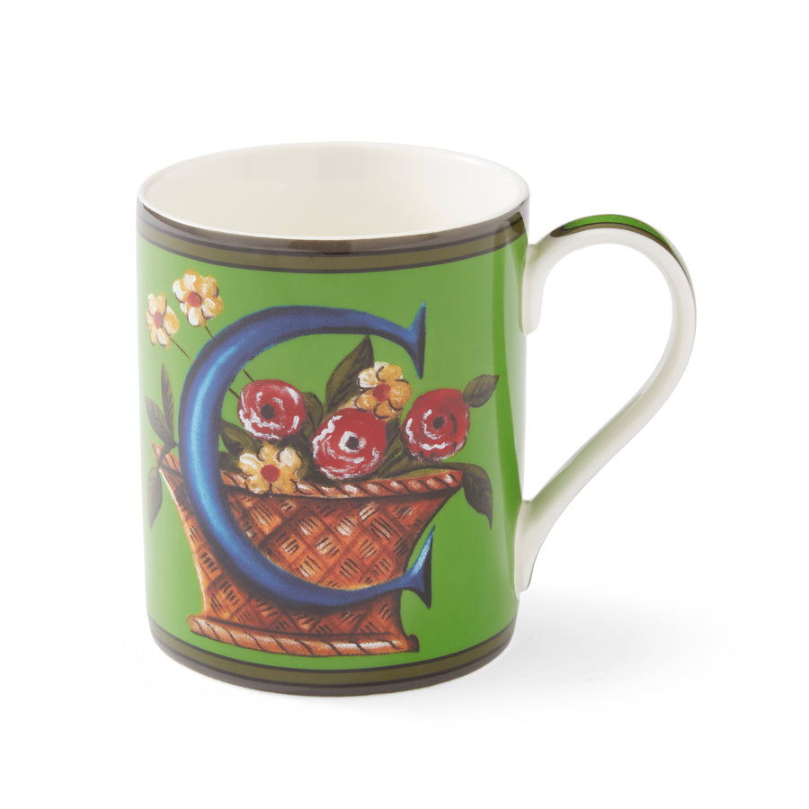 Spode Kit Kemp Alphabet Mugs_Letter C