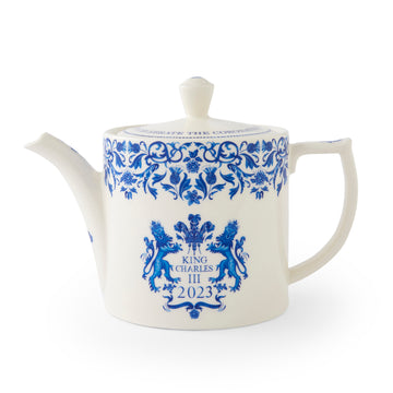 Spode King Charles III Coronation Commemorative Teapot