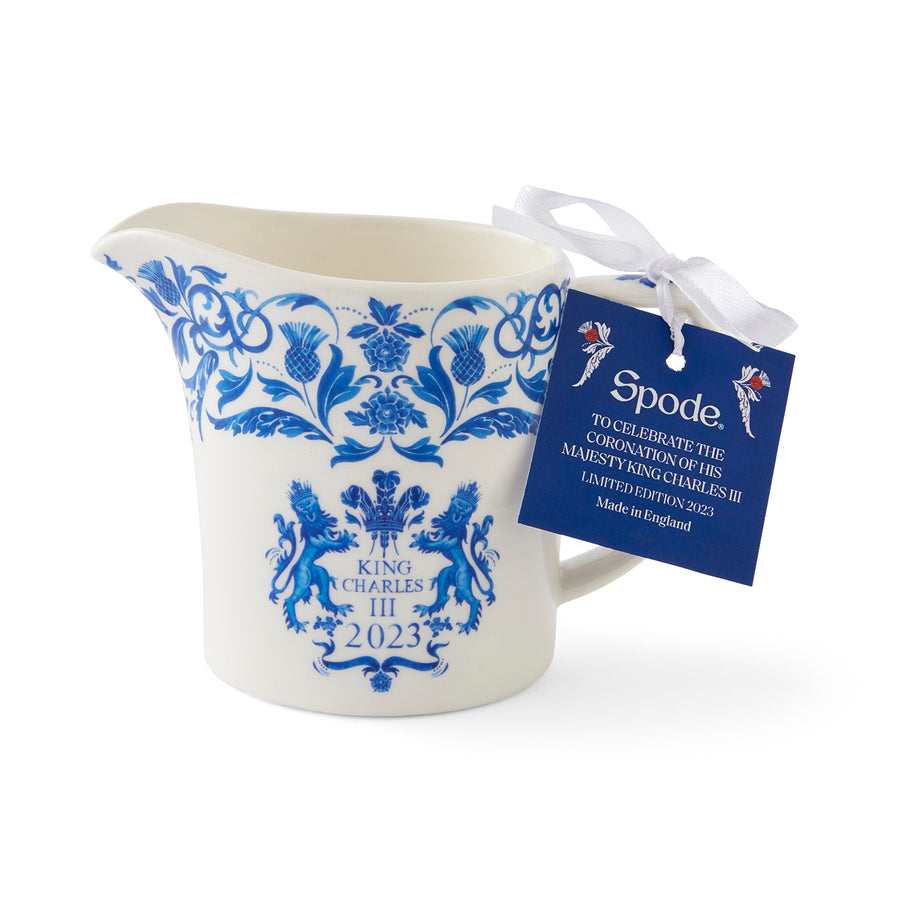 Spode King Charles III Coronation Commemorative Cream Jug