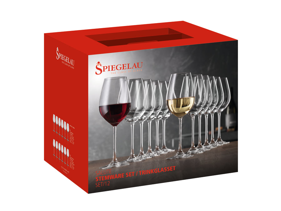 Spiegelau Salute Wine Glass 12 Piece Set