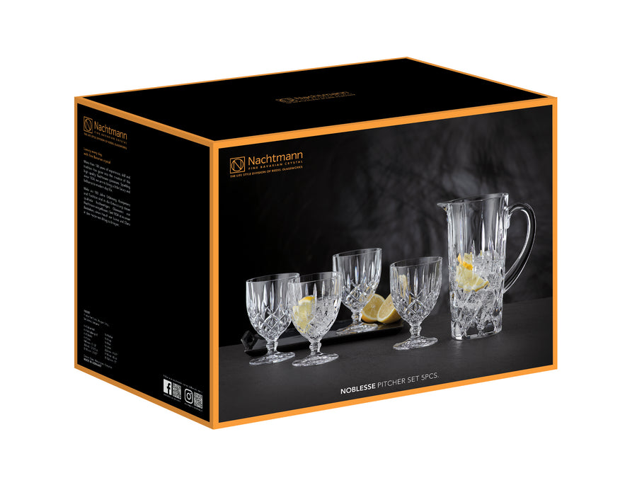 Nachtmann 5-Piece Noblesse Goblet Drink Set