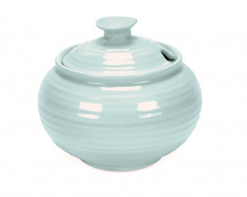 Portmeirion Sophie Conran Celadon Covered Sugar Jar