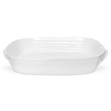 Portmeirion Sophie Conran White Large Handled Roasting Dish