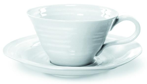 Portmeirion Sophie Conran Grey Tea Saucer (Saucer Only)