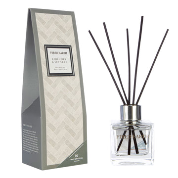 Wax Lyrical Fired Earth Room Diffuser 100mL, Earl Grey & Vetivert