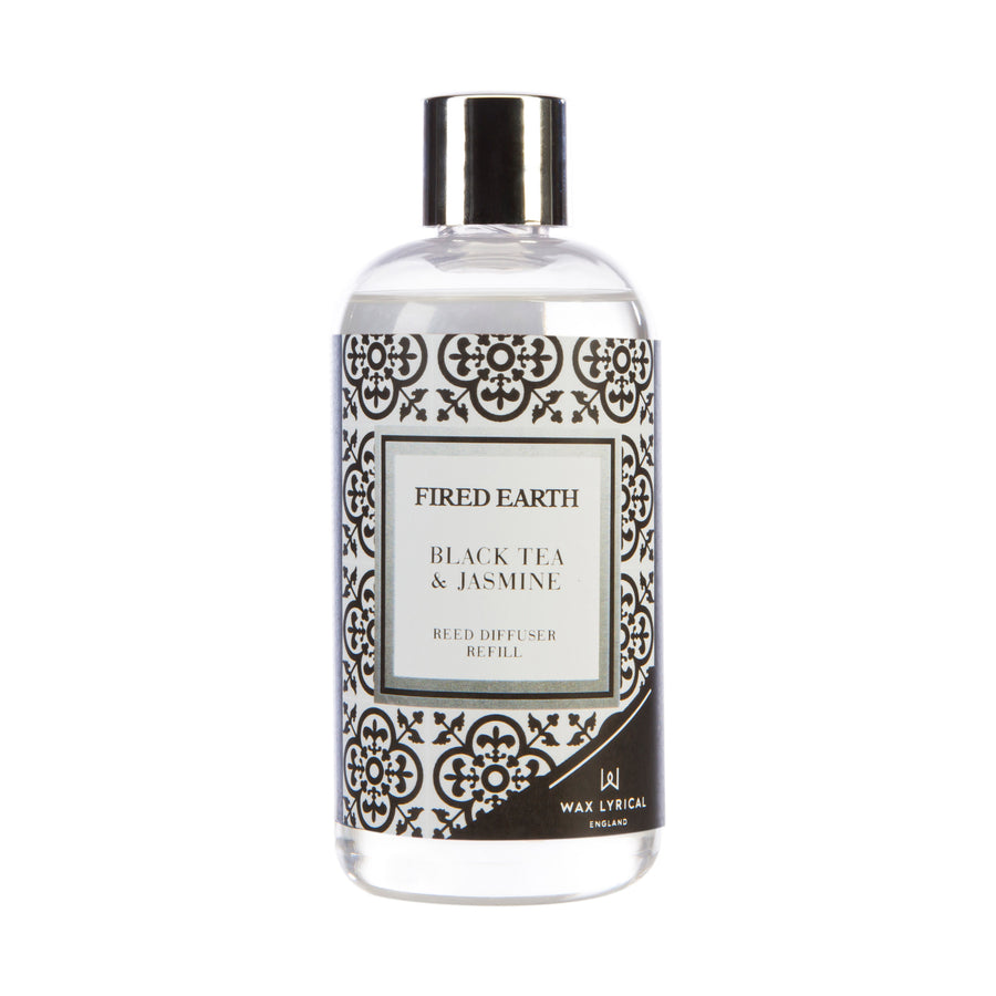 Wax Lyrical Fired Earth Diffuser Refill, Black Tea & Jasmine