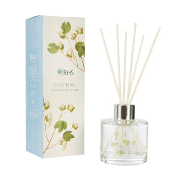 Wax Lyrical RHS Reed Diffuser 100mL, Cotton