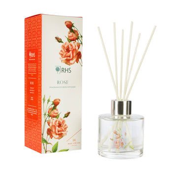 Wax Lyrical RHS Reed Diffuser 100mL, Rose