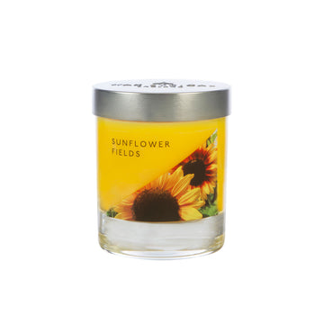 Wax Lyrical Made in England Small Wax Filled Jar, Sunflower