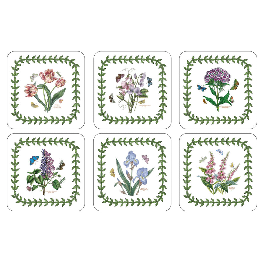 Pimpernel Botanic Garden Coasters, Set of 6