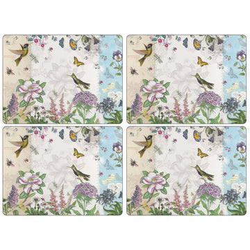 Pimpernel Botanic Hummingbird Placemats, Set of 4