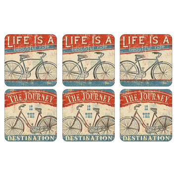 Pimpernel Beautiful Ride Coasters, Set of 6