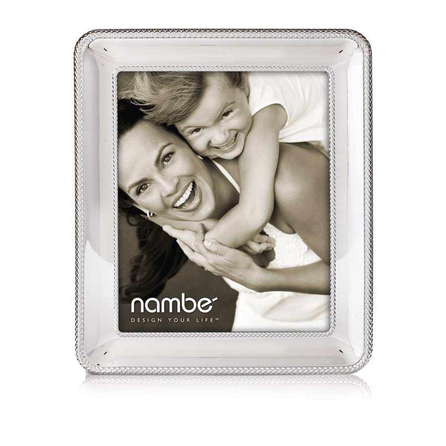 Nambe Braid Picture Photo Frame