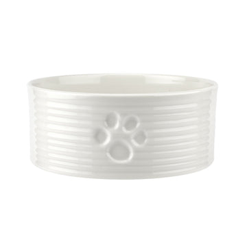 Portmeirion Sophie Conran White Pet Bowl 6