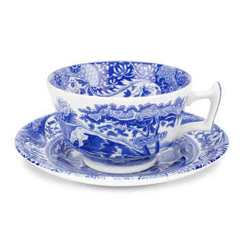 Spode Blue Italian  Tall Tea Coffee Mug Cup