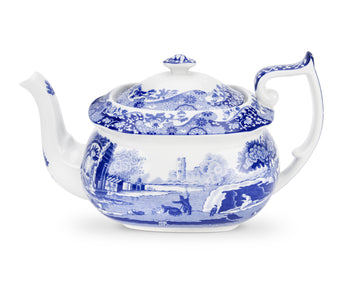Spode Blue Italian Teapot 2pt