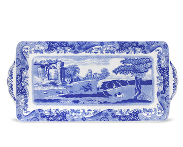 Spode Blue Italian  Sandwich Tray 13