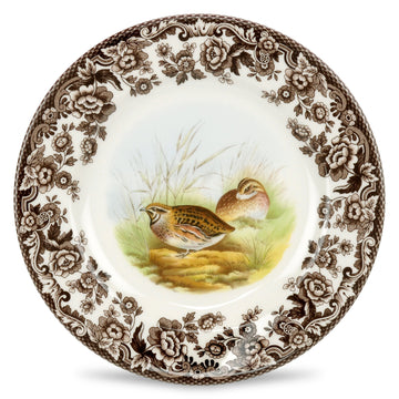 Spode Woodland Quail Salad Plate