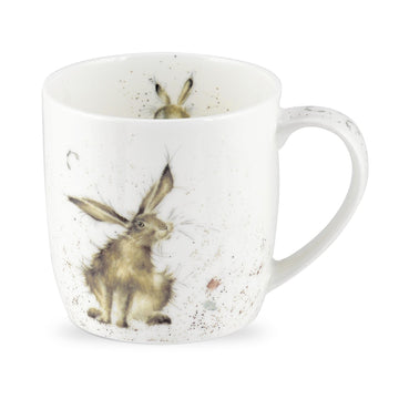 Royal Worcester Hannah Dale Wrendale DesignsGood Hare Day Mug