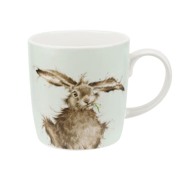 Royal Worcester Hannah Dale Wrendale DesignsHare Brained Mug