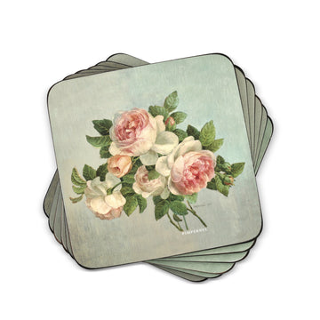 Pimpernel Antique Roses Coasters, Set of 6