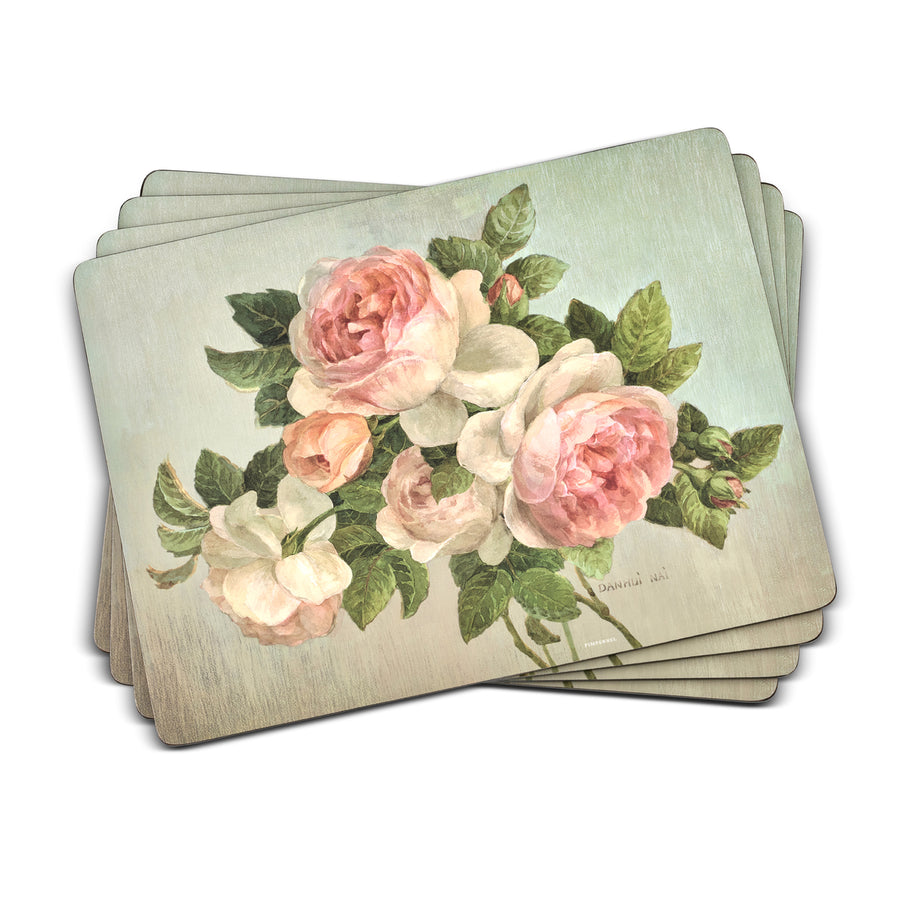Pimpernel Antique Roses Placemats, Set of 4