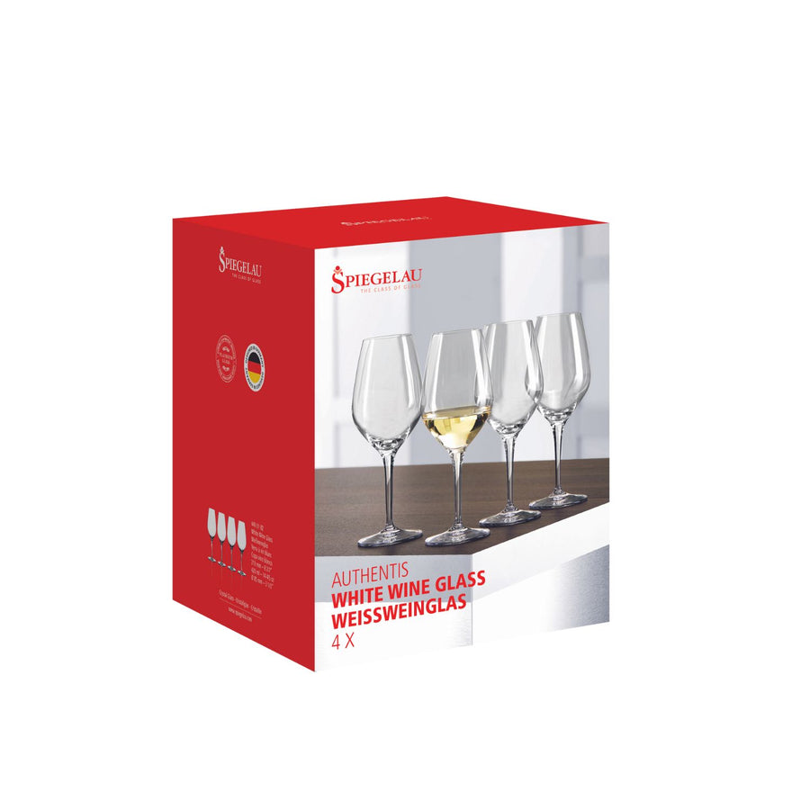 Spiegelau Authentis White Wine Glasses, Set of 4