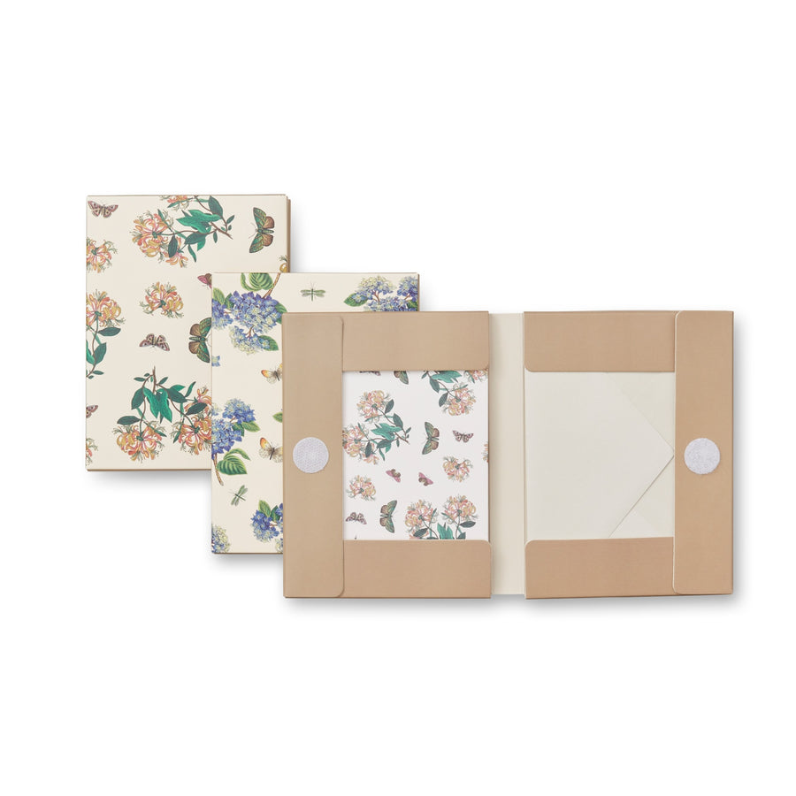 Portmeirion Botanic Garden Stationery Set (Honeysuckle & Hydrangea)