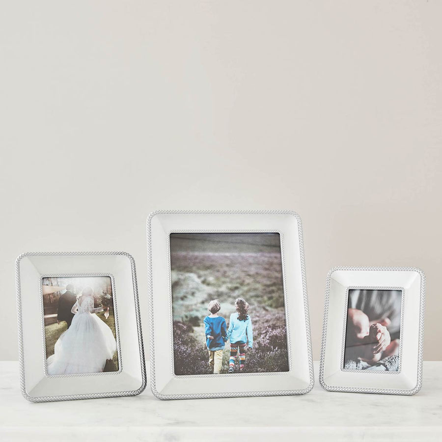 Nambe Braid Picture Photo Frame