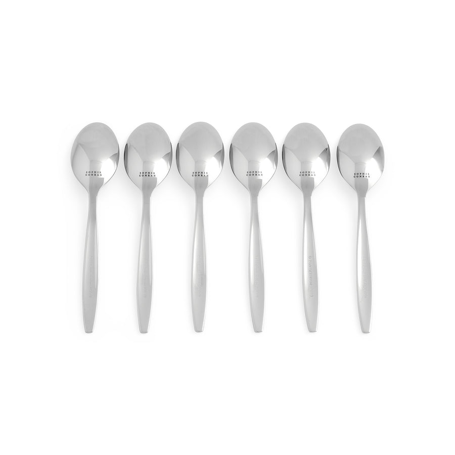Portmeirion Sophie Conran Arbor Dessert Spoons, Set of 6