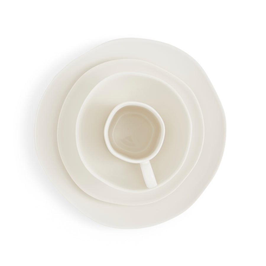 Portmeirion Sophie Conran Arbor Creamy White 4 Piece Place Setting