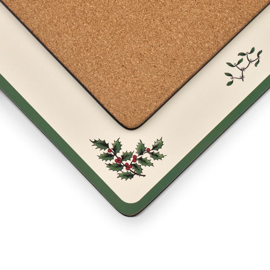 Spode Pimpernel Christmas Tree Placemats, Set of 4