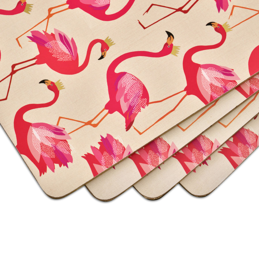 Pimpernel Sara Miller Flamingo Luncheon Placemats, Set of 4