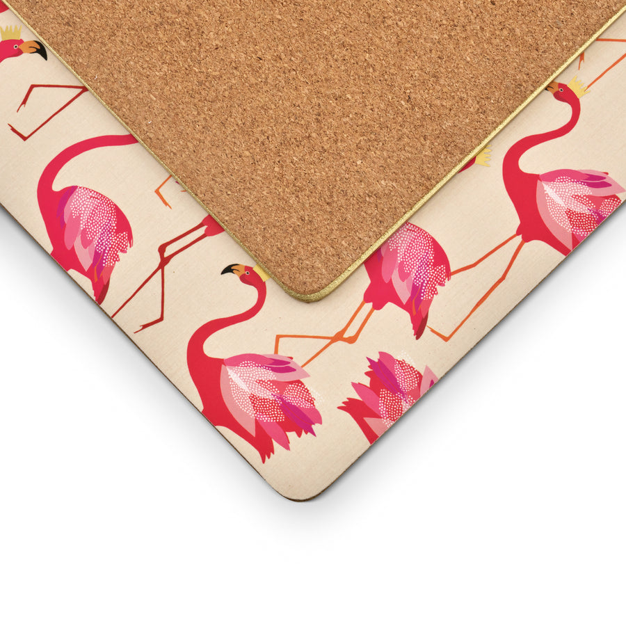 Pimpernel Sara Miller Flamingo Luncheon Placemats, Set of 4