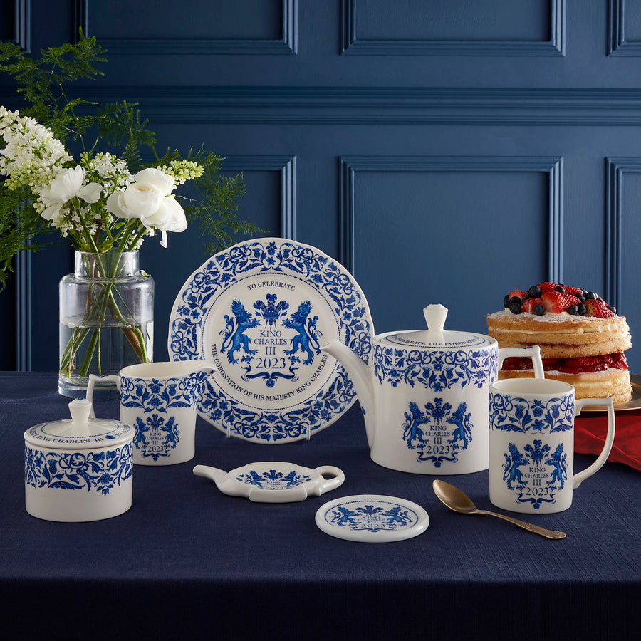 Spode King Charles III Coronation Commemorative Teapot
