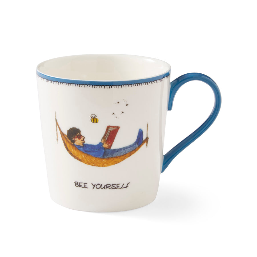Spode Kit Kemp Doodles Be Yourself Mug