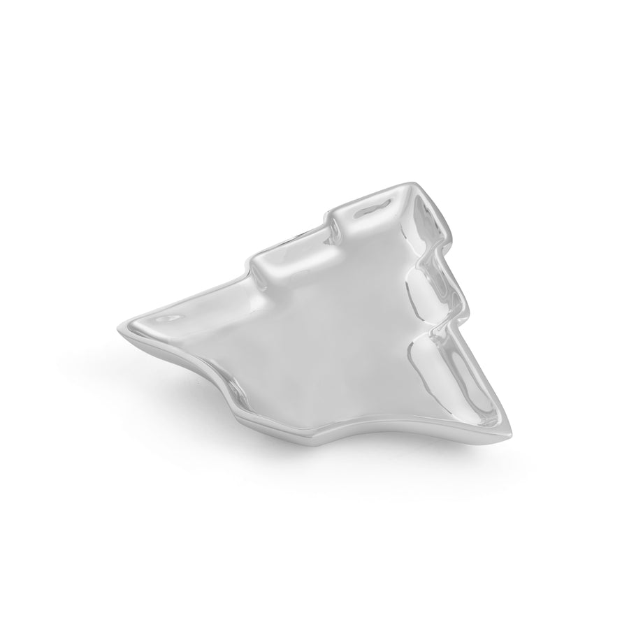 Nambe Christmas Tree Dish